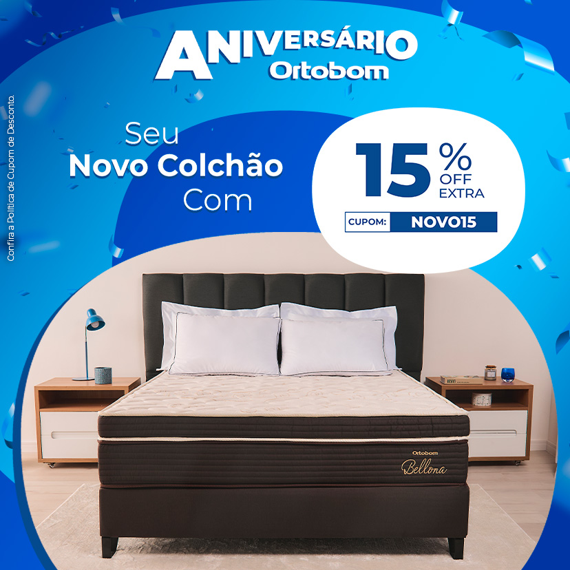 Colchões 15%OFF