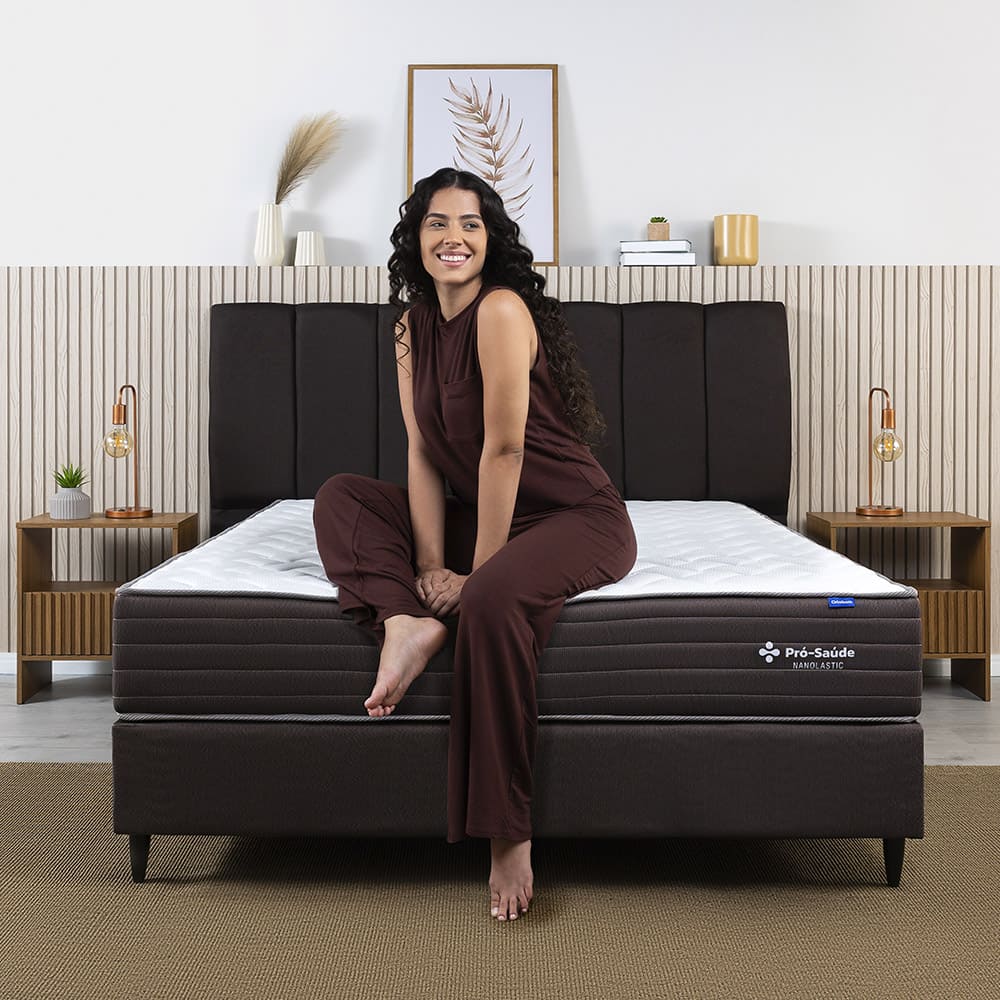 Colchao Nanolastic Pro Saude Casal Ortobom